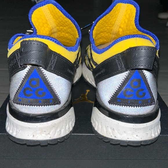 Nike ACG React Terra Gobe. Size 10 Men’s- Amarillo/Blue/Blk Colorway - Picture 5 of 11